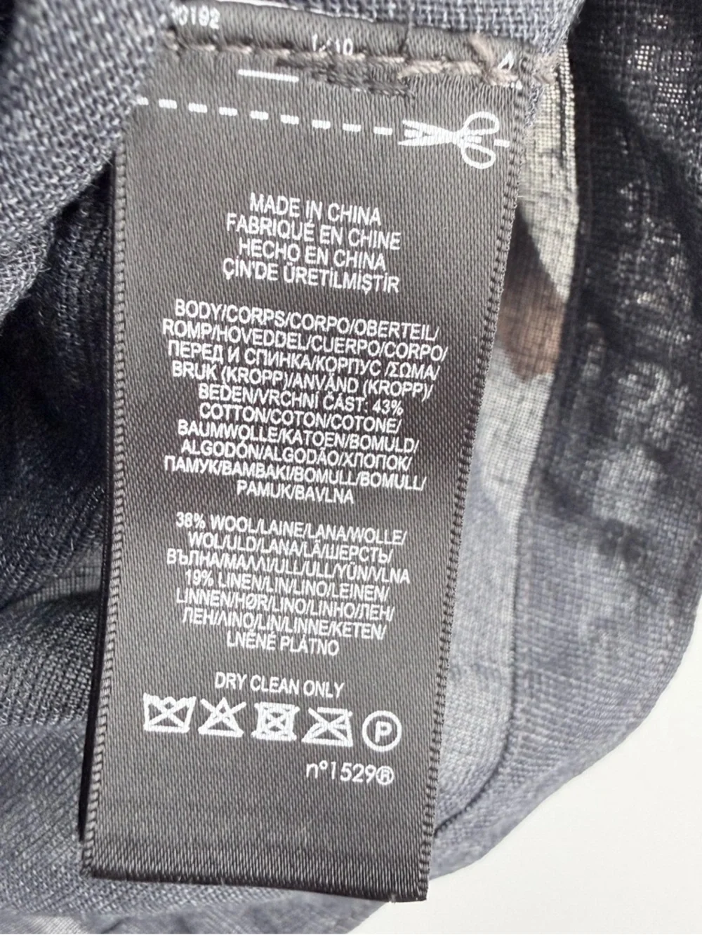 RRL Double RL Ralph Lauren Indigo Twill Vest XL NWT Wool Linen Cotton Cinch Back